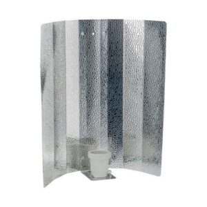 Kalapácsolt Reflektor E40-es foglalattal / 47 x 47 cm